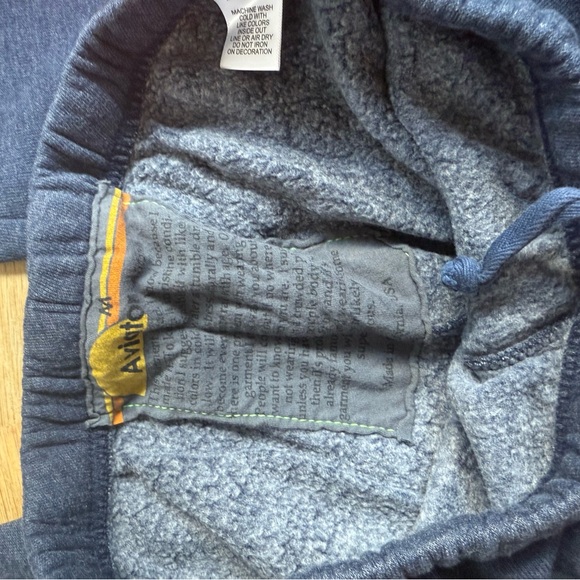 Aviator Nation Dark Gray Joggers with Rainbow Stripes - Picture 6 of 7